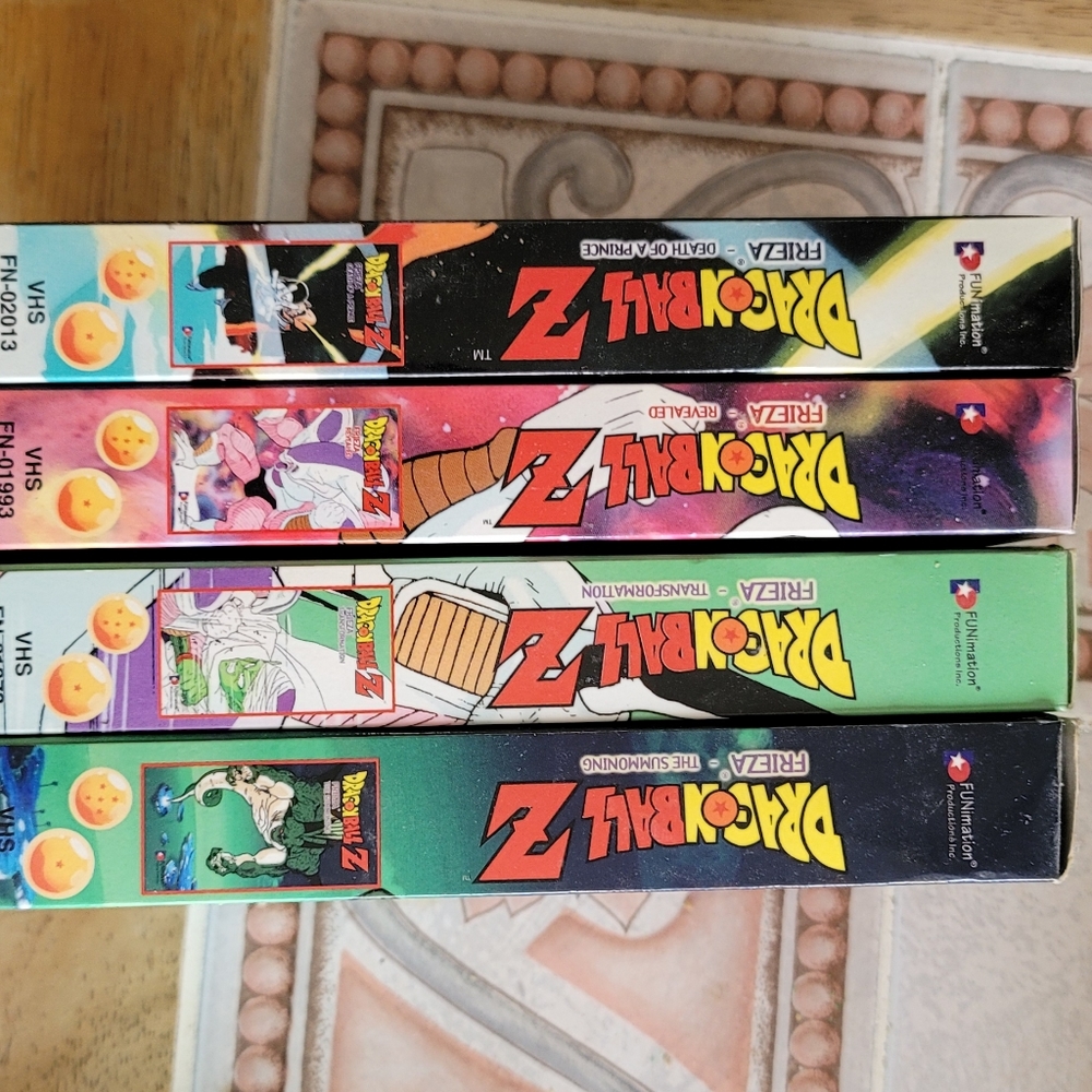 SOLD-------------------------------------------------Dbz frieza vhs set - Picture 2 of 2